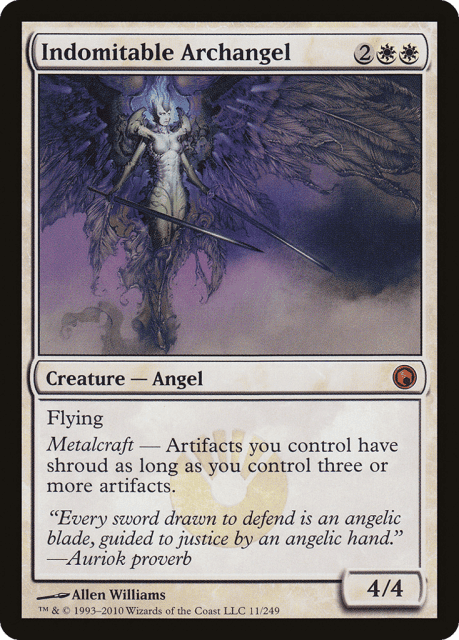 Indomitable Archangel (11) — Scars of Mirrodin