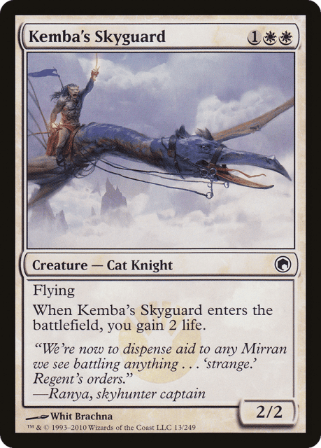 Kemba's Skyguard (13) — Scars of Mirrodin