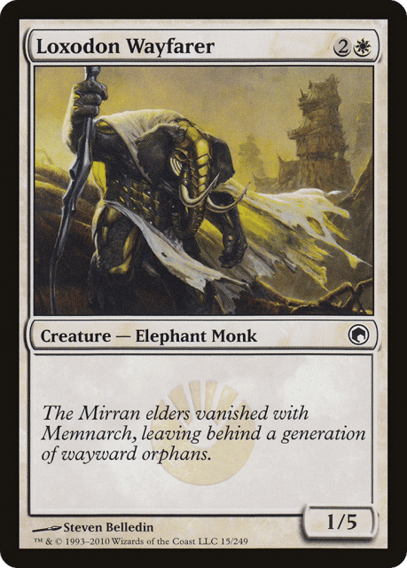 Loxodon Wayfarer (15) — Scars of Mirrodin