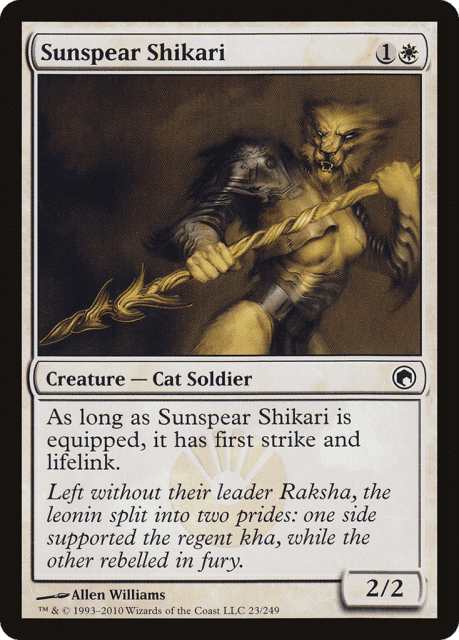 Sunspear Shikari (23) — Scars of Mirrodin
