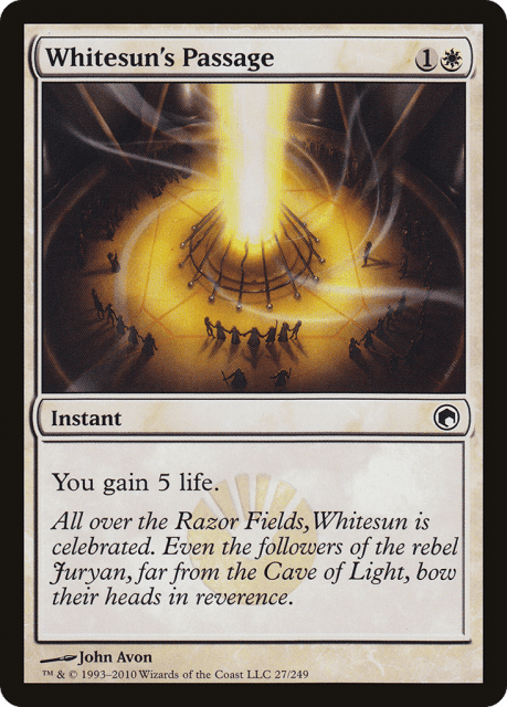Whitesun's Passage (27) — Scars of Mirrodin