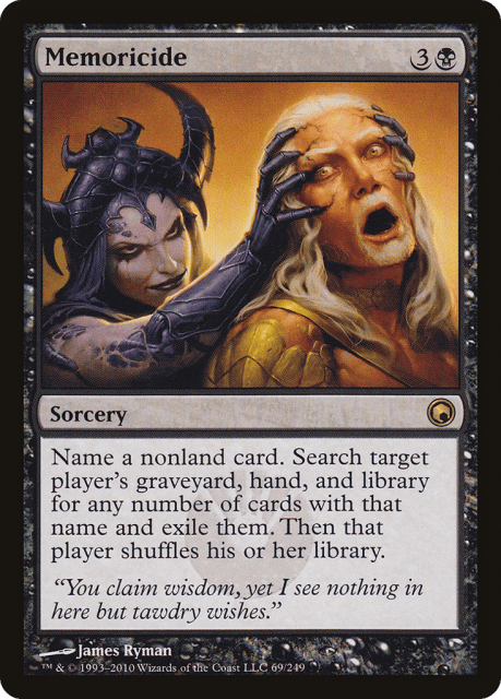 Memoricide (69) — Scars of Mirrodin