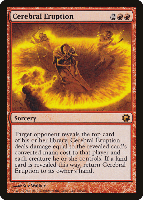 Cerebral Eruption (86) — Scars of Mirrodin