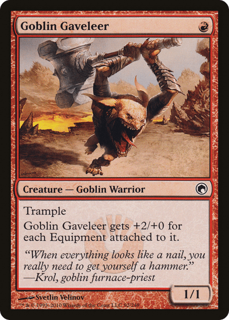 Goblin Gaveleer (92) — Scars of Mirrodin
