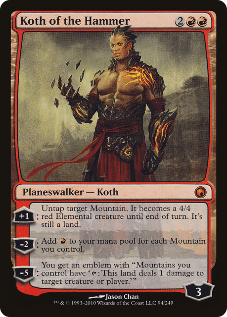 Koth of the Hammer (94) — Scars of Mirrodin