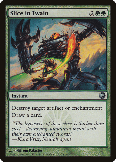 Slice in Twain (127) — Scars of Mirrodin