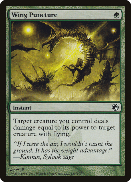 Wing Puncture (133) — Scars of Mirrodin
