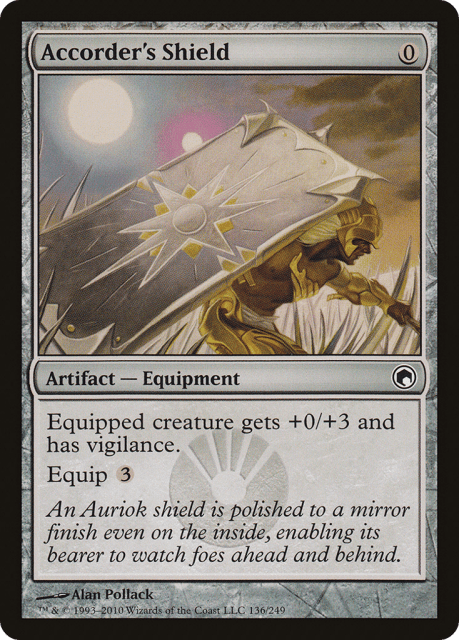 Accorder's Shield (136) — Scars of Mirrodin