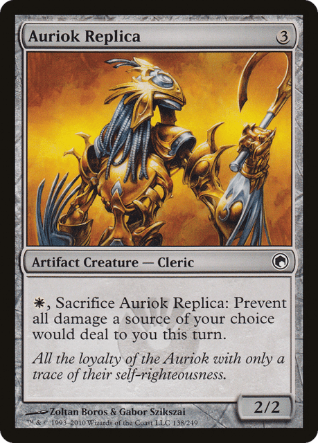 Auriok Replica (138) — Scars of Mirrodin