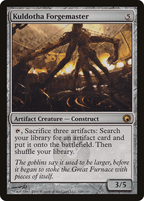 Kuldotha Forgemaster (169) — Scars of Mirrodin