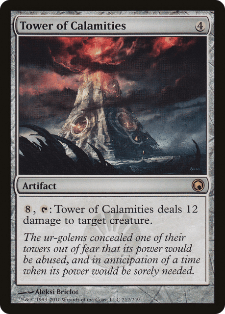 Tower of Calamities (212) — Scars of Mirrodin