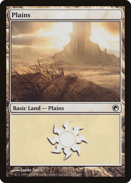 Plains (231) — Scars of Mirrodin