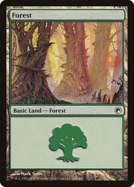 Forest (249) — Scars of Mirrodin