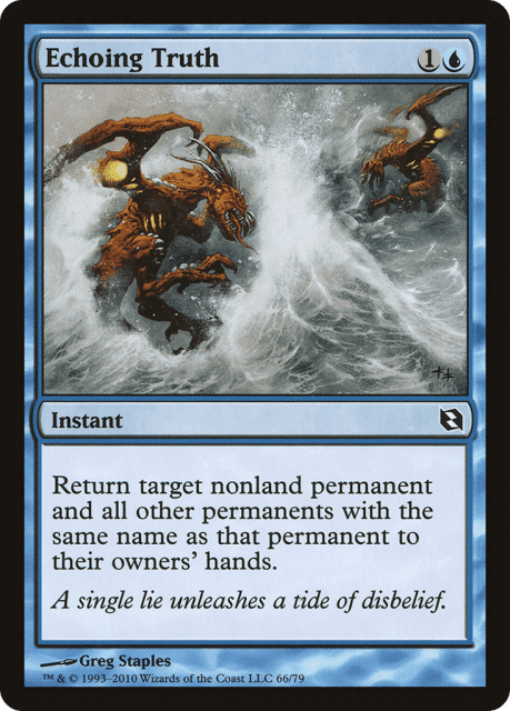Echoing Truth (66) — Duel Decks: Elspeth vs. Tezzeret