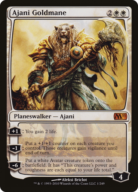 Ajani Goldmane (1) — Magic 2011