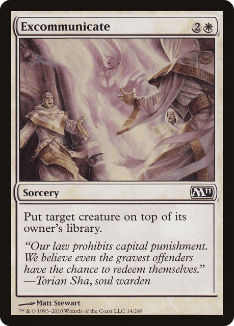 Excommunicate (14) — Magic 2011
