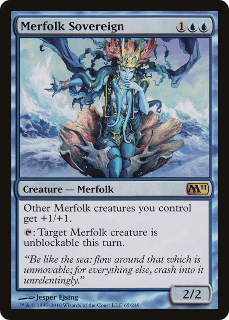Merfolk Sovereign (65) — Magic 2011