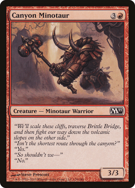 Canyon Minotaur (126) — Magic 2011