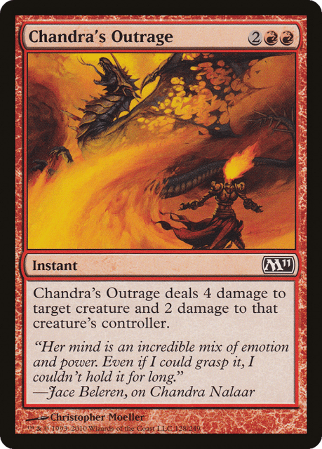 Chandra's Outrage (128) — Magic 2011