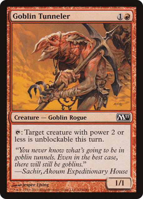 Goblin Tunneler (143) — Magic 2011