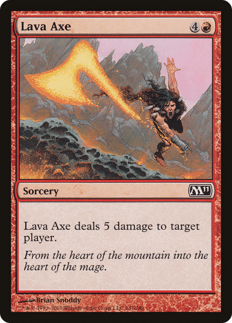 Lava Axe (147) — Magic 2011