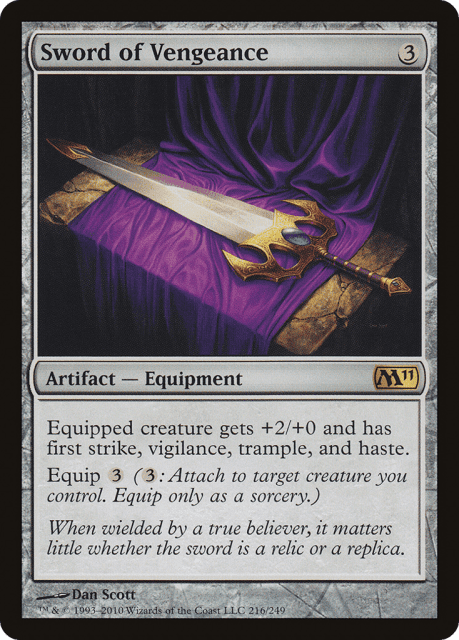 Sword of Vengeance (216) — Magic 2011