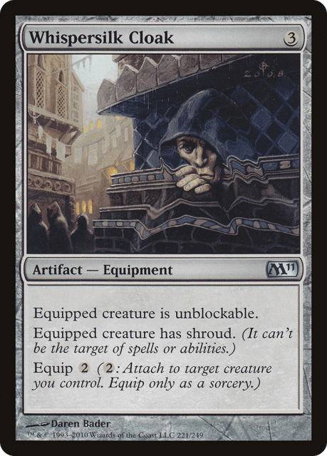Whispersilk Cloak (221) — Magic 2011