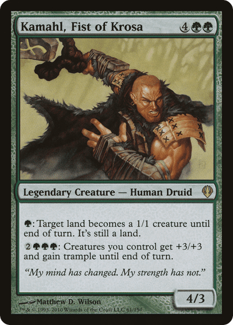 Kamahl, Fist of Krosa (61) — Archenemy