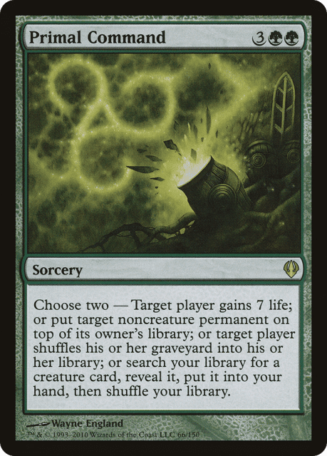 Primal Command (66) — Archenemy