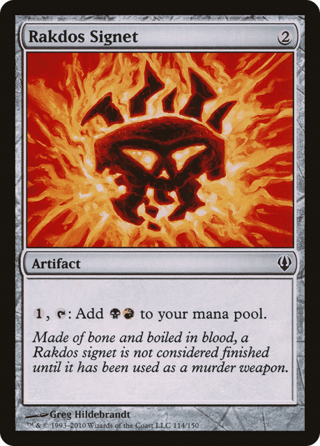 Rakdos Signet (114) — Archenemy