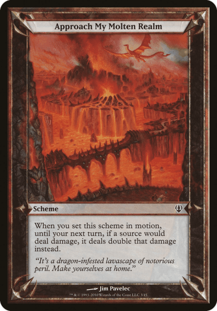 Approach My Molten Realm (3★) — Archenemy Schemes