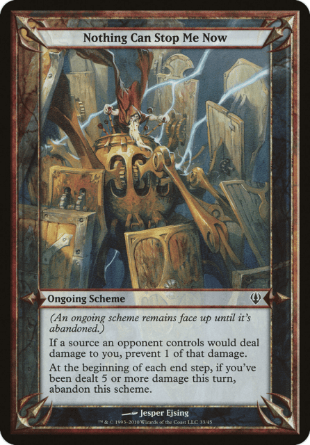 Nothing Can Stop Me Now (33★) — Archenemy Schemes