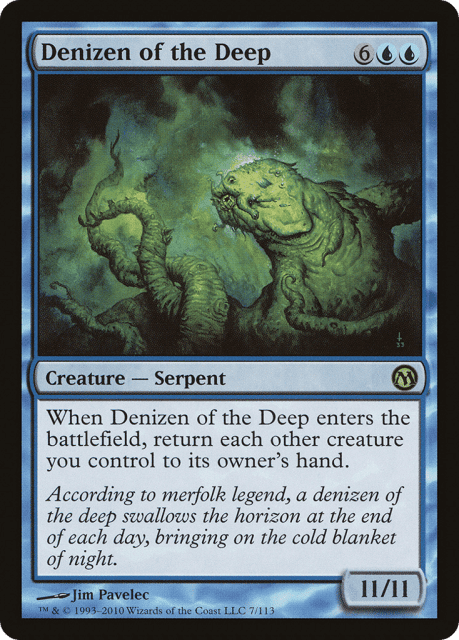 Denizen of the Deep (7) — Duels of the Planeswalkers