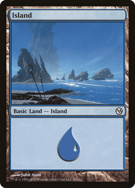 Island (99) — Duels of the Planeswalkers