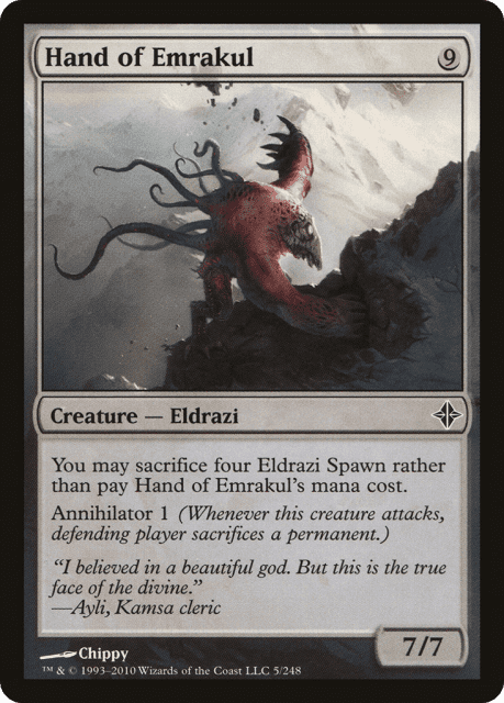 Hand of Emrakul (5) — Rise of the Eldrazi