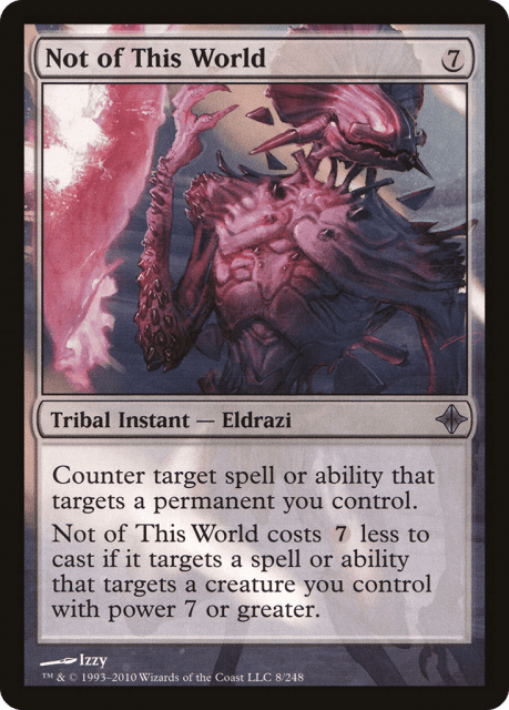 Not of This World (8) — Rise of the Eldrazi