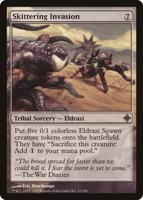 Skittering Invasion (10) — Rise of the Eldrazi