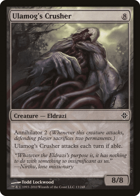 Ulamog's Crusher (13) — Rise of the Eldrazi