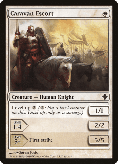 Caravan Escort (15) — Rise of the Eldrazi
