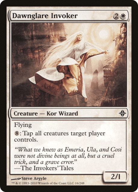 Dawnglare Invoker (16) — Rise of the Eldrazi