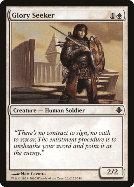 Glory Seeker (22) — Rise of the Eldrazi