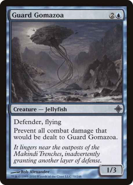 Guard Gomazoa (70) — Rise of the Eldrazi