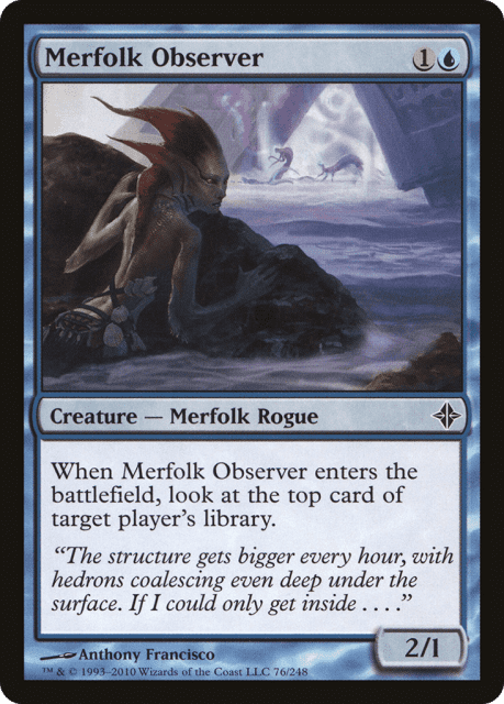 Merfolk Observer (76) — Rise of the Eldrazi