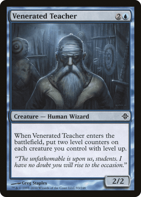 Venerated Teacher (93) — Rise of the Eldrazi