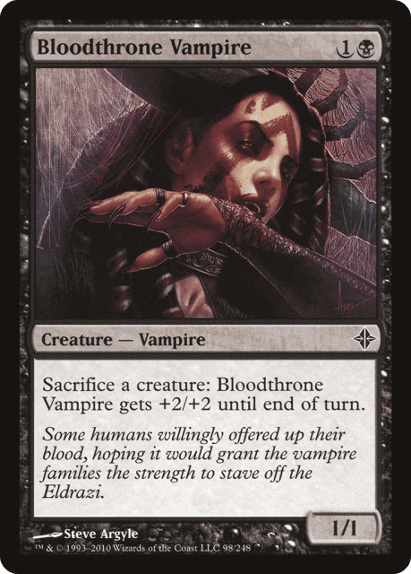 Bloodthrone Vampire (98) — Rise of the Eldrazi