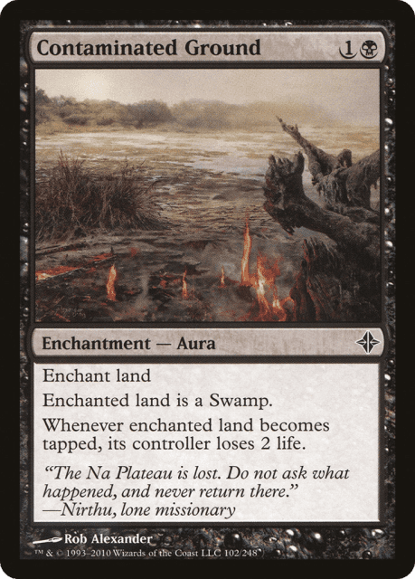 Contaminated Ground (102) — Rise of the Eldrazi