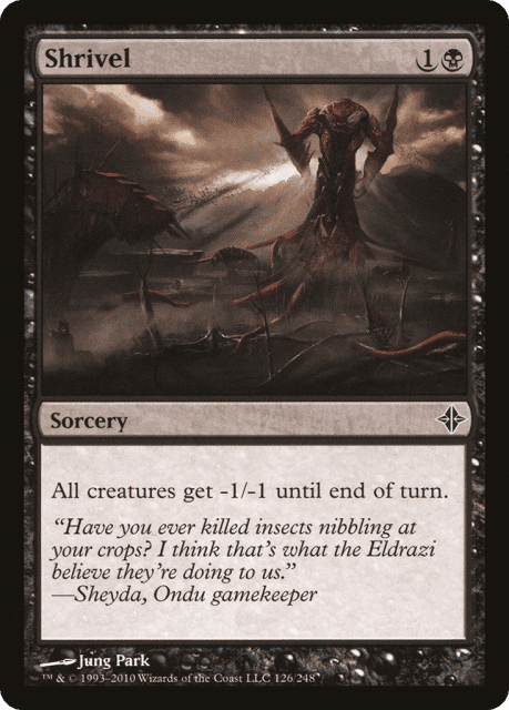 Shrivel (126) — Rise of the Eldrazi
