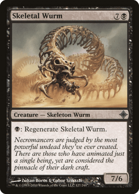 Skeletal Wurm (127) — Rise of the Eldrazi