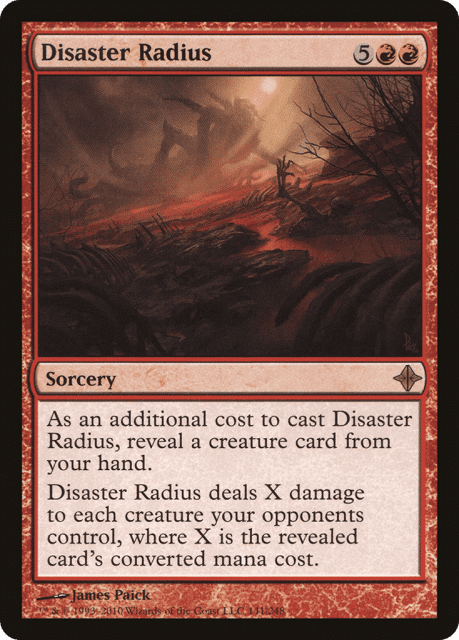 Disaster Radius (141) — Rise of the Eldrazi