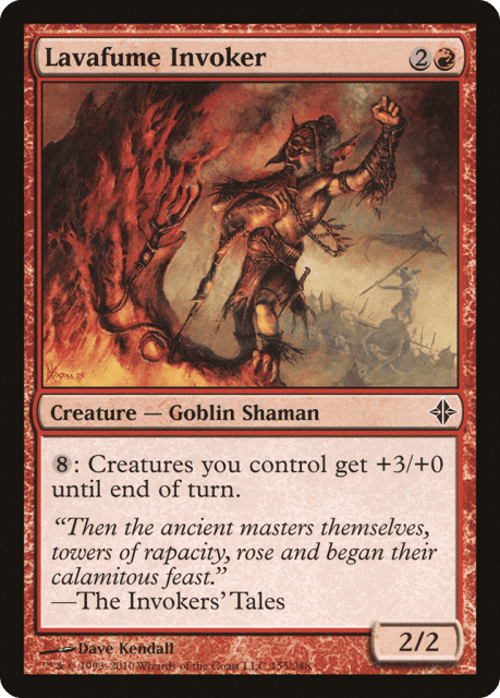 Lavafume Invoker (155) — Rise of the Eldrazi